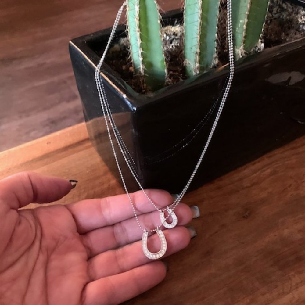 SATC Inspired Horsehoe Necklace